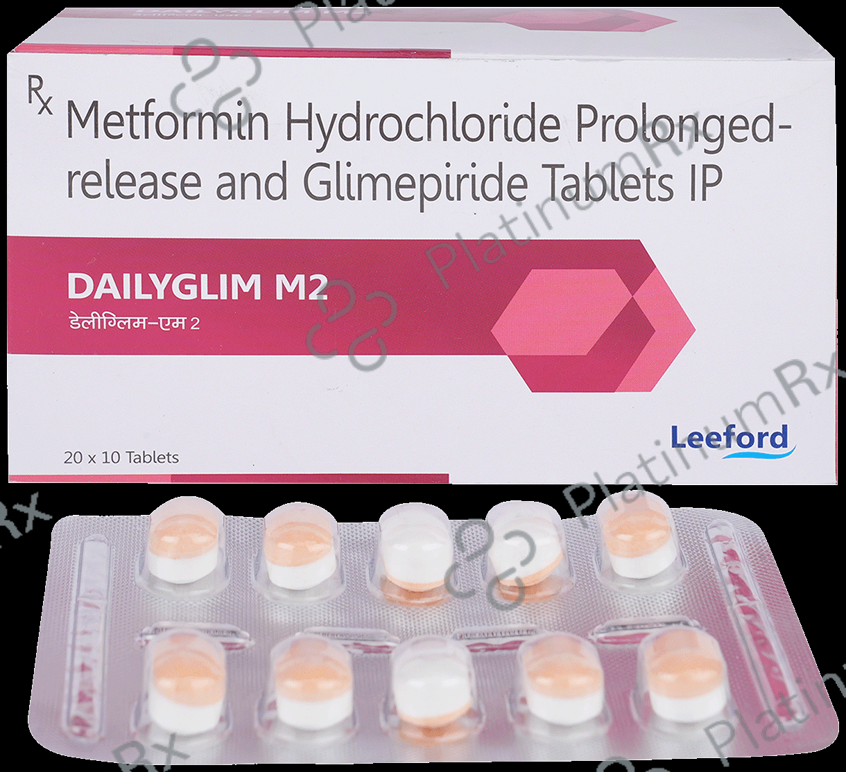 Dailyglim M2 2/500mg Tablet PR 10s