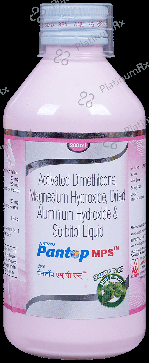 Pantop MPS Mint Syrup 200ml