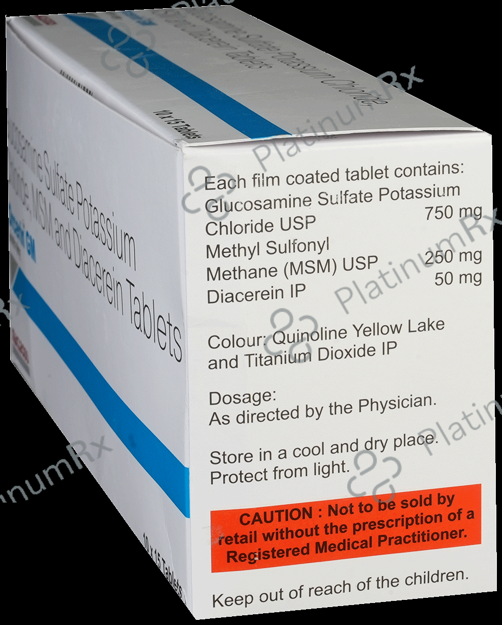 Orcerin GM 50/750/250mg Tablet 15s