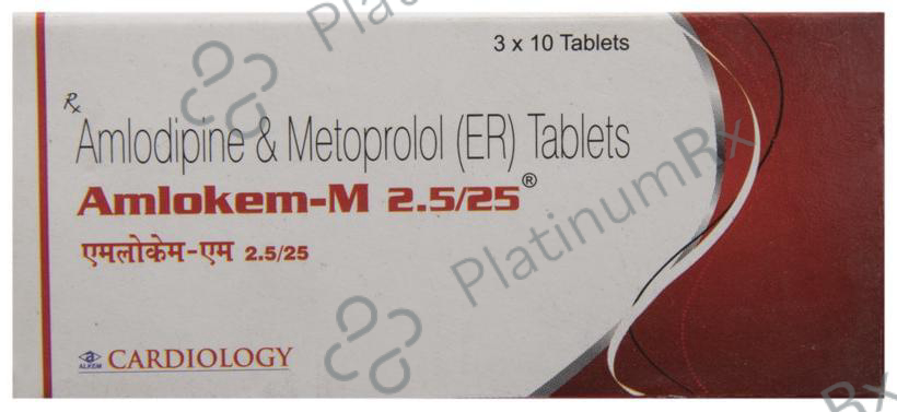 Amlokem M 2.5/25 Tablet