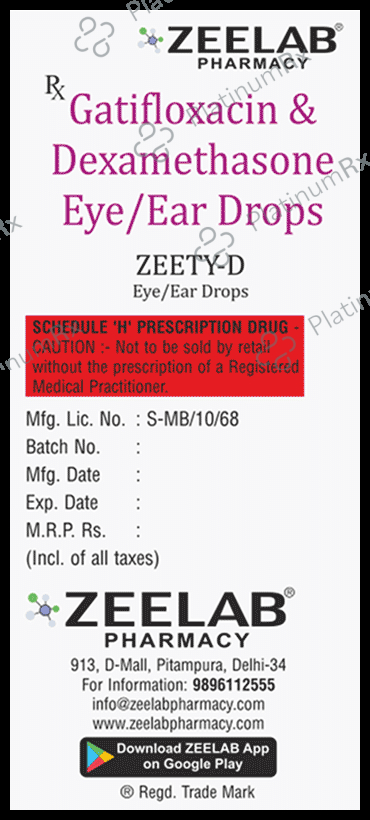 Zeety-D Eye/Ear Drops