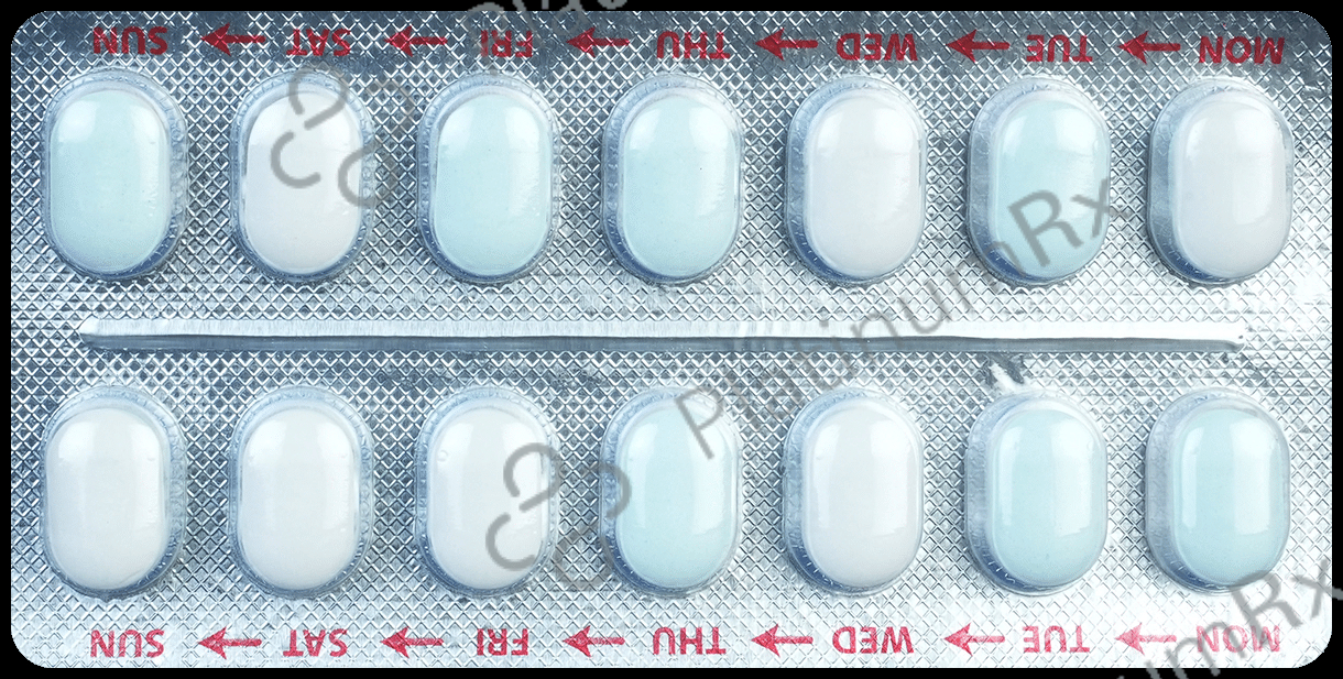 Glimaday 1/500mg Tablet PR 14s