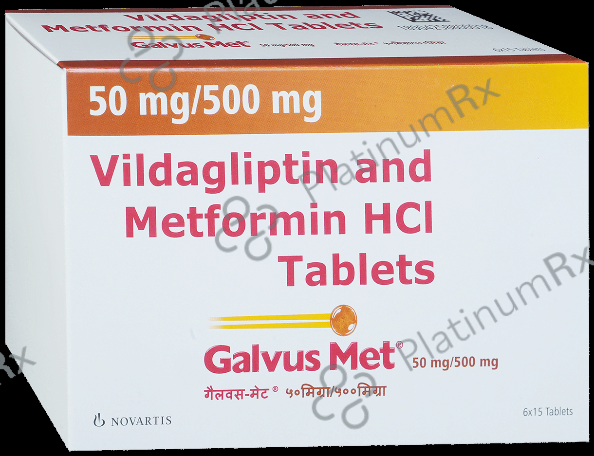 Galvus Met 500/50mg Tablet 15s