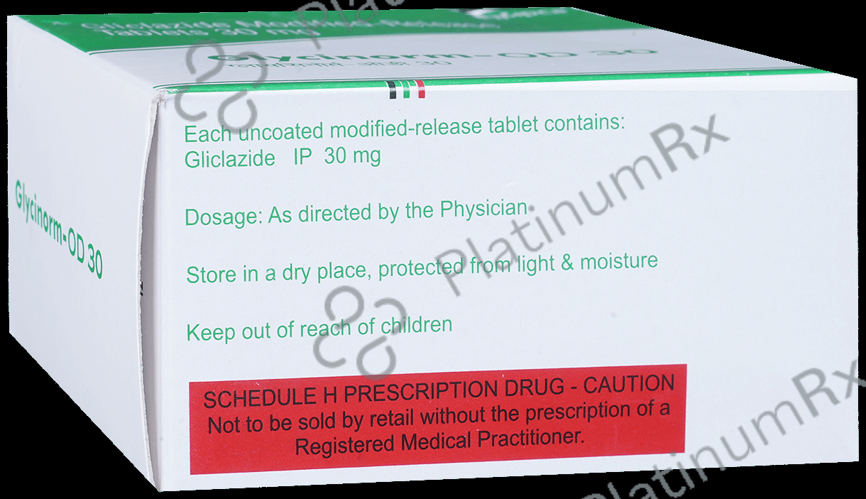 Glycinorm OD MR 30mg Tablet 15s