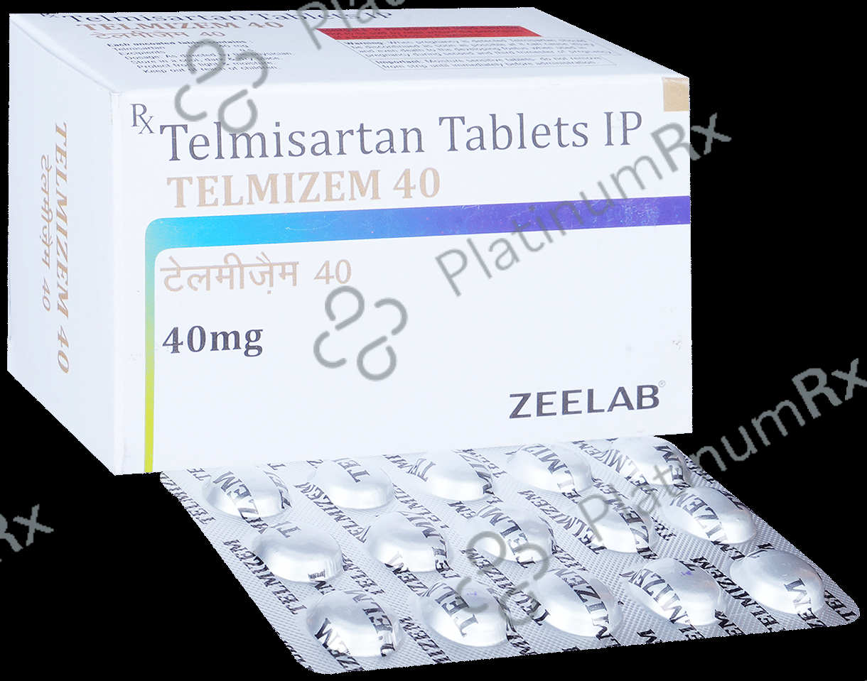 Telmizem 40 Tablet 15 Tablet