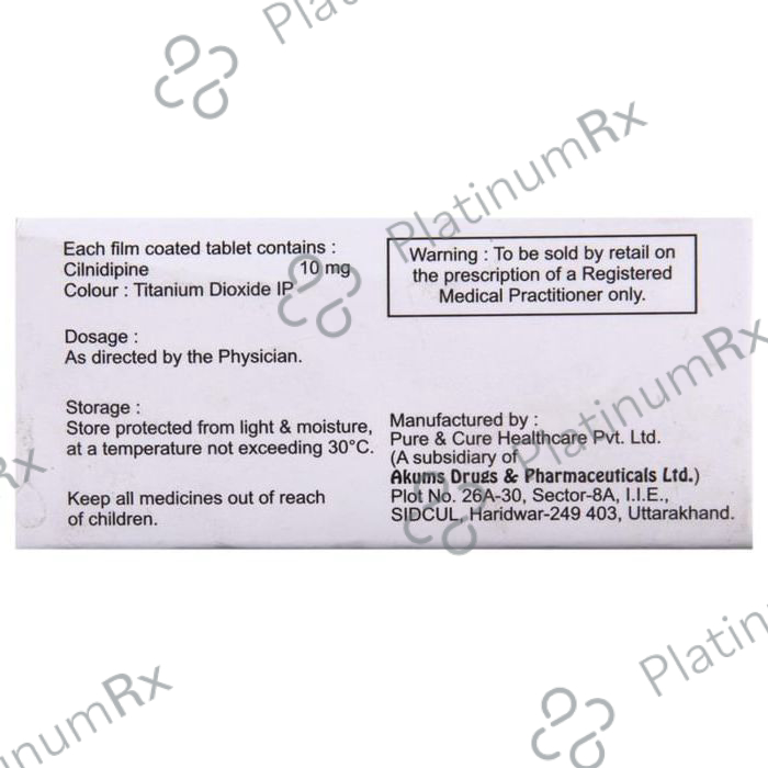 Cilnix 10 Tablet