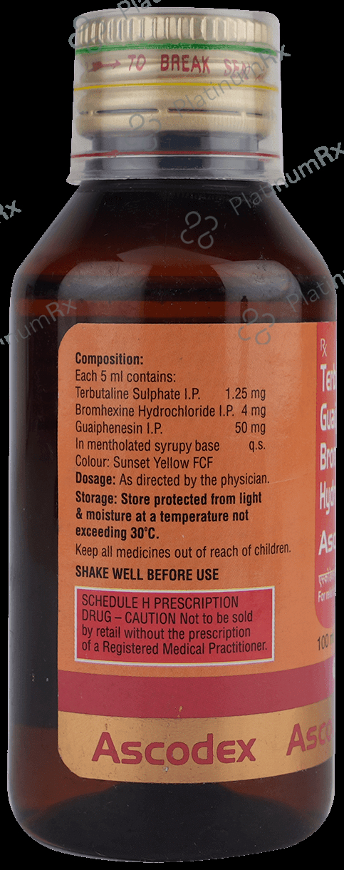 Ascodex BR 4/50/1.25mg Syrup 100ml