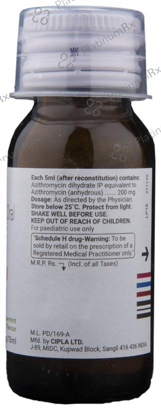 Azee 200mg Dry Syrup 15ml