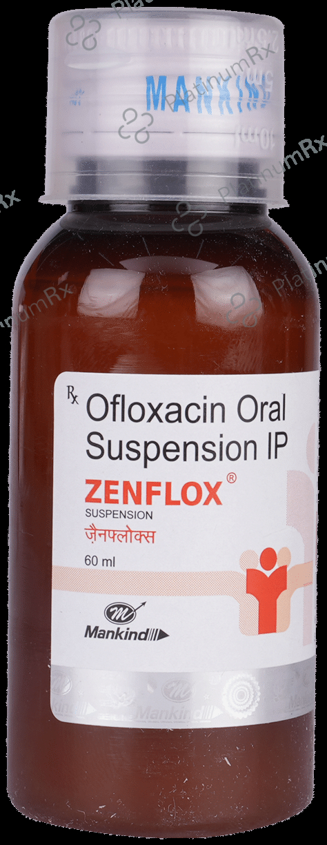 Zenflox 50mg Suspension 60ml