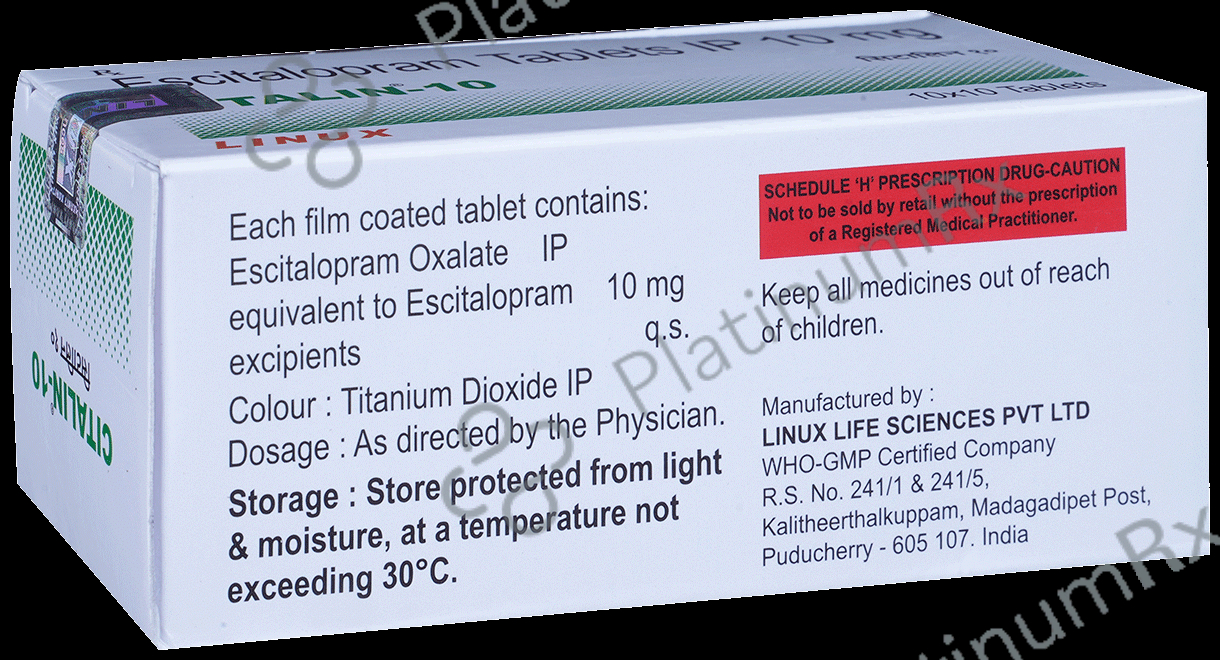 Citalin 10mg Tablet 10s