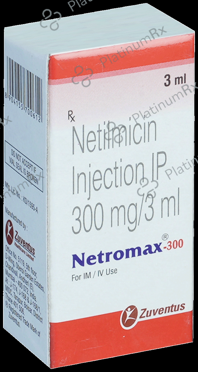 Netromax 300mg Injection