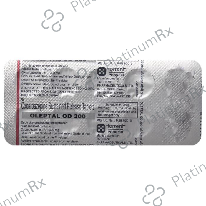Oleptal OD SR 300mg Tablet 10s