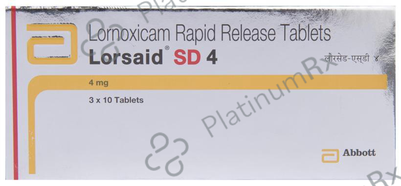 Lorsaid SD 4 Tablet