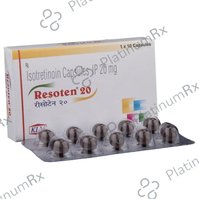 Resoten 20mg Capsule 10s