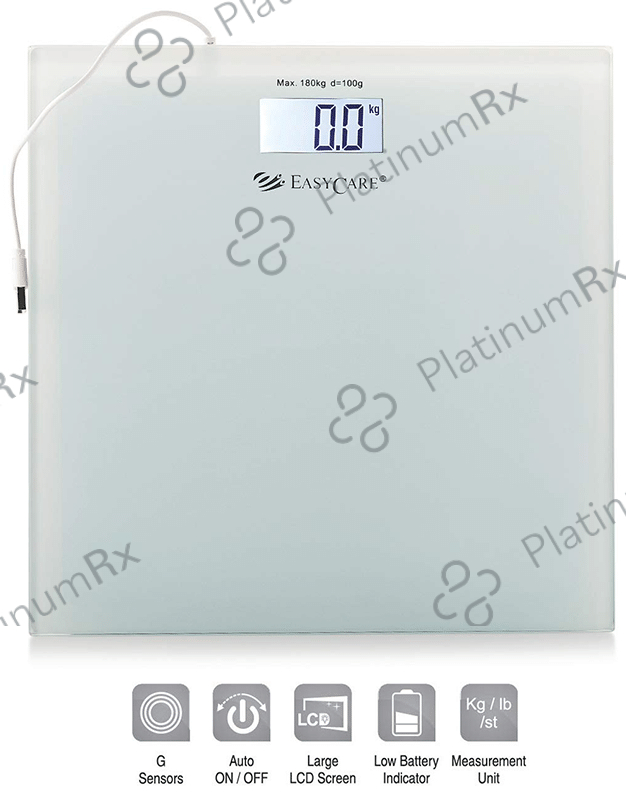 EASYCARE EC 3310 USB Charging Weighing Scale White