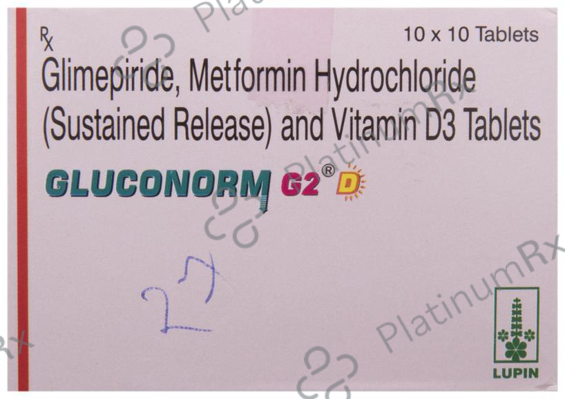 Gluconorm G2 D Tablet SR