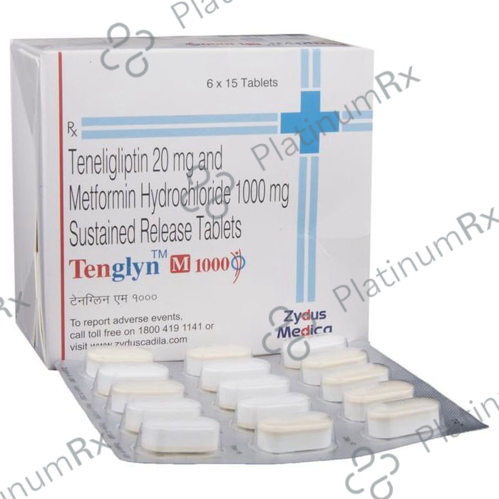 Tenglyn M 1000/20mg Tablet SR 15s