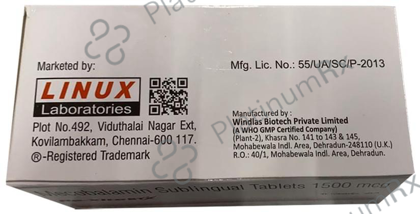 Re Xite BT 1500mcg Sublingual Tablet 10s