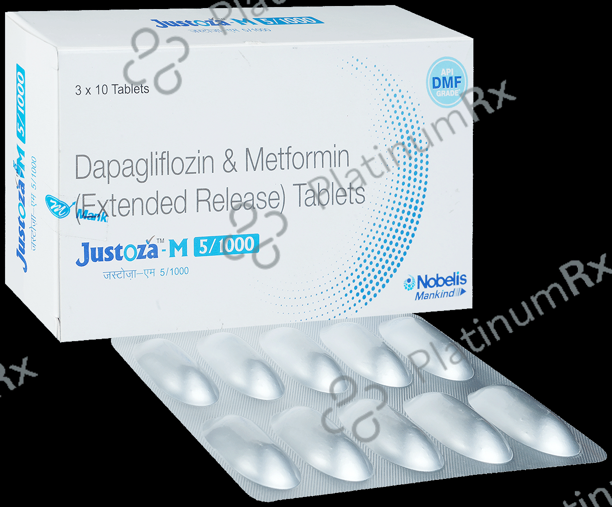 Justoza-M 5/1000 Tablet ER