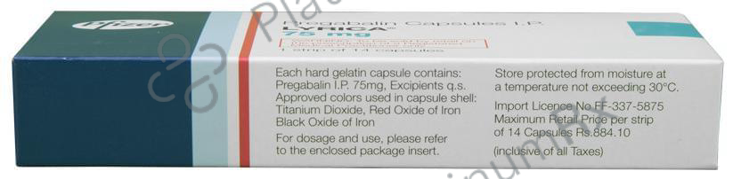 Lyrica 75mg Capsule