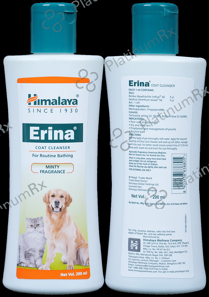 Himalaya Erina Coat Cleanser 200 ml