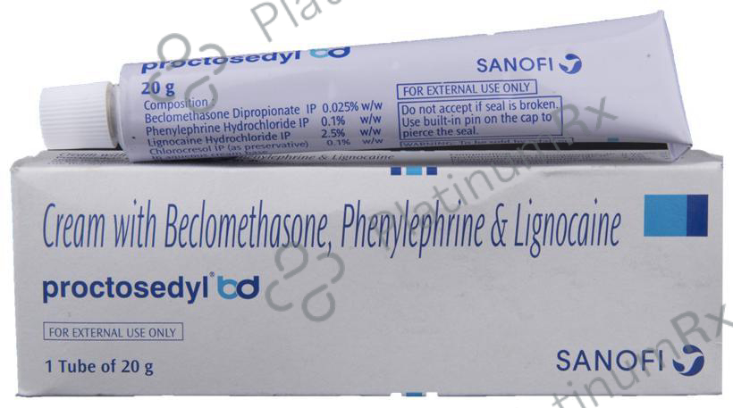 Proctosedyl BD Cream 20gm