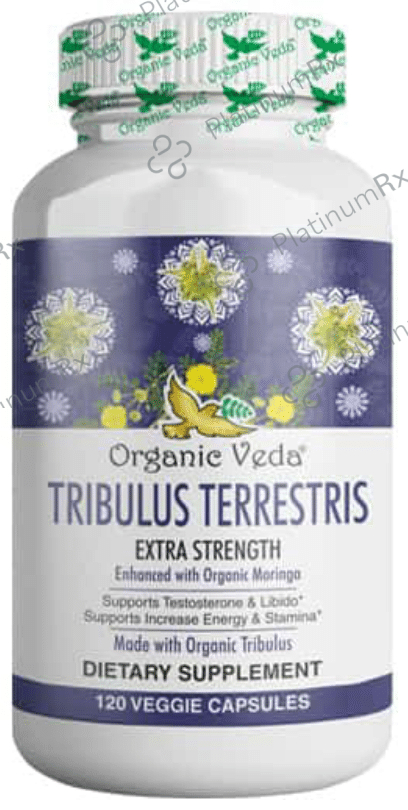 Organic Veda Tribulus Terrestris Veggie Capsule