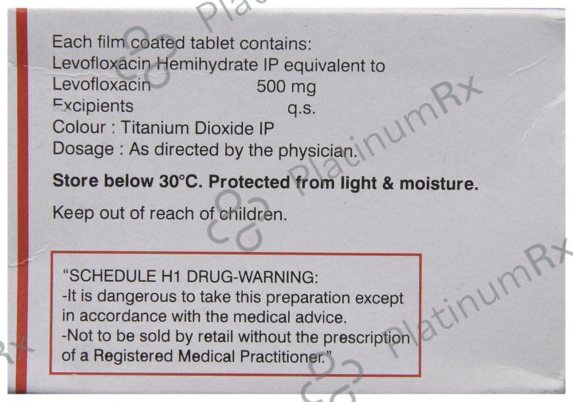L Cin 500mg Tablet 10s