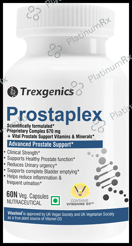 Trexgenics Prostaplex - Veg Capsule for Advanced Prostate Support