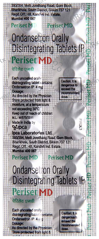 Periset MD 4mg Tablet 10s