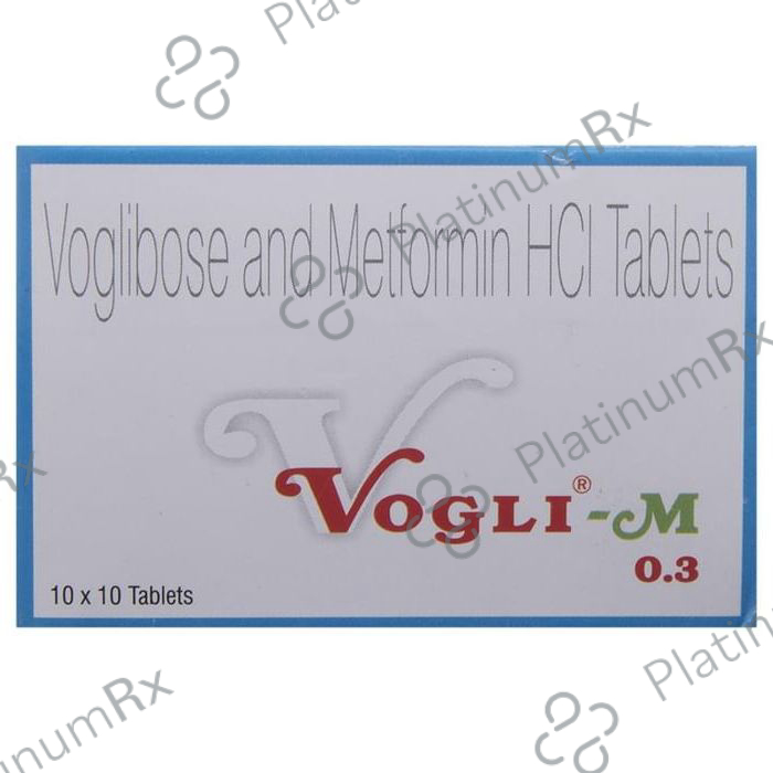 Vogli M 0.3/500mg Tablet 10s