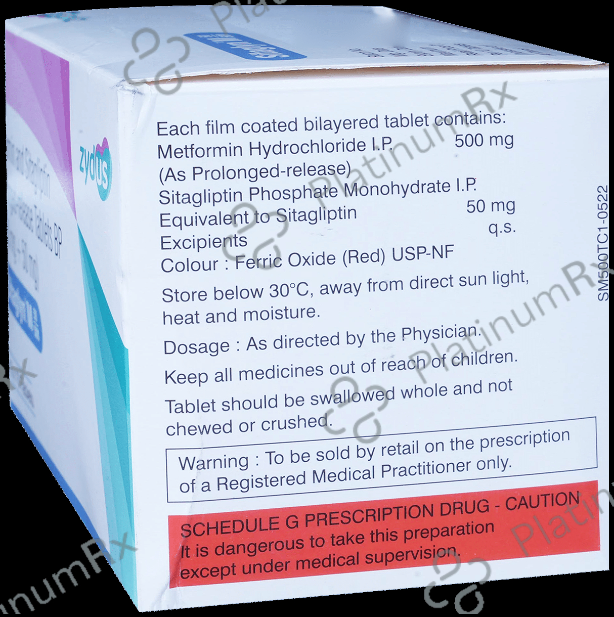 Sitaglyn M 50/500 Tablet SR