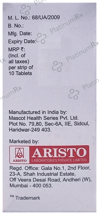 Aristo Febu 40 Tablet
