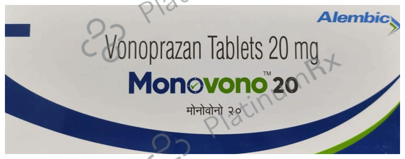 Monovono 20mg Tablet 10s