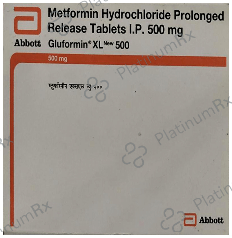 Gluformin XL New 500 Tablet PR