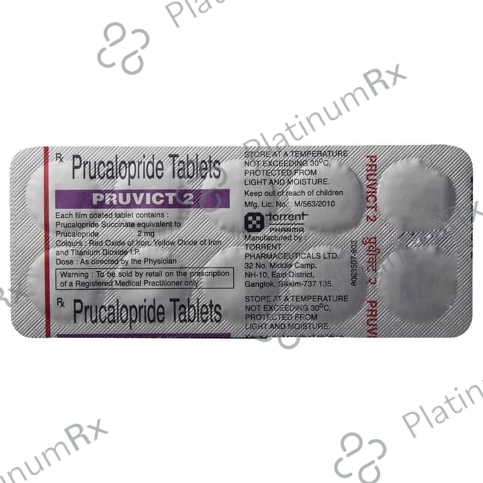 Pruvict 2mg Tablet 10s