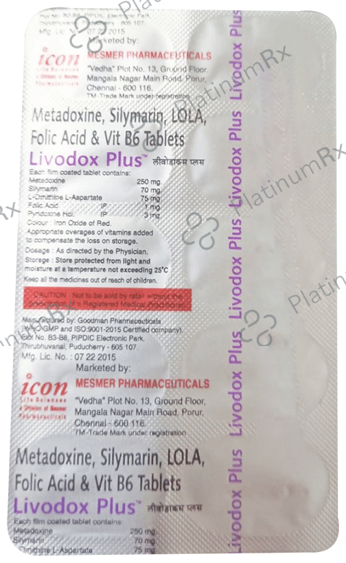 Livodox Plus Tablet 10s
