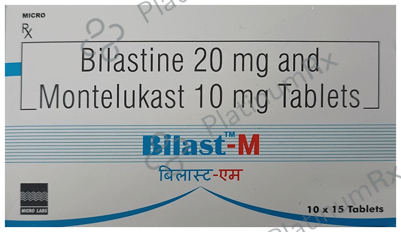 Bilast M 20/10mg Tablet 15s