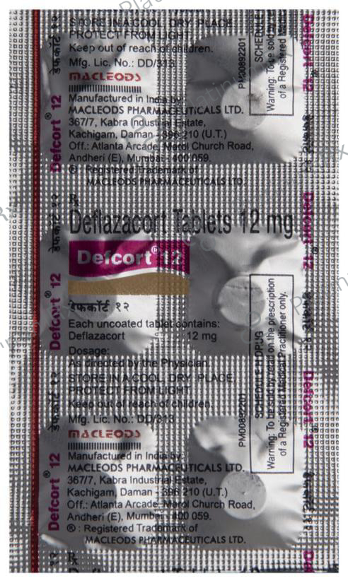 Defcort 12 Tablet 6 tablets
