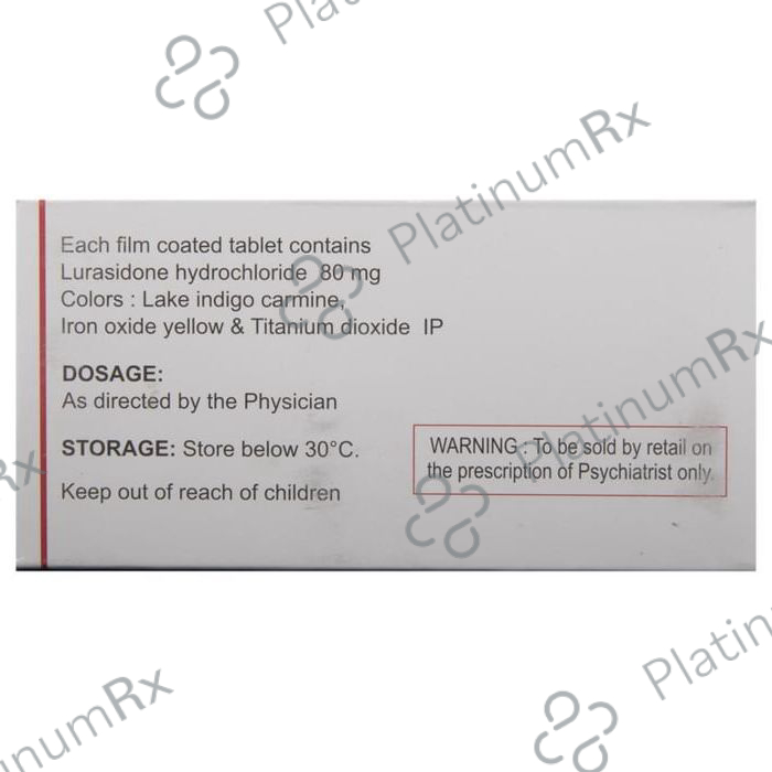 Lurata 80mg Tablet 10s