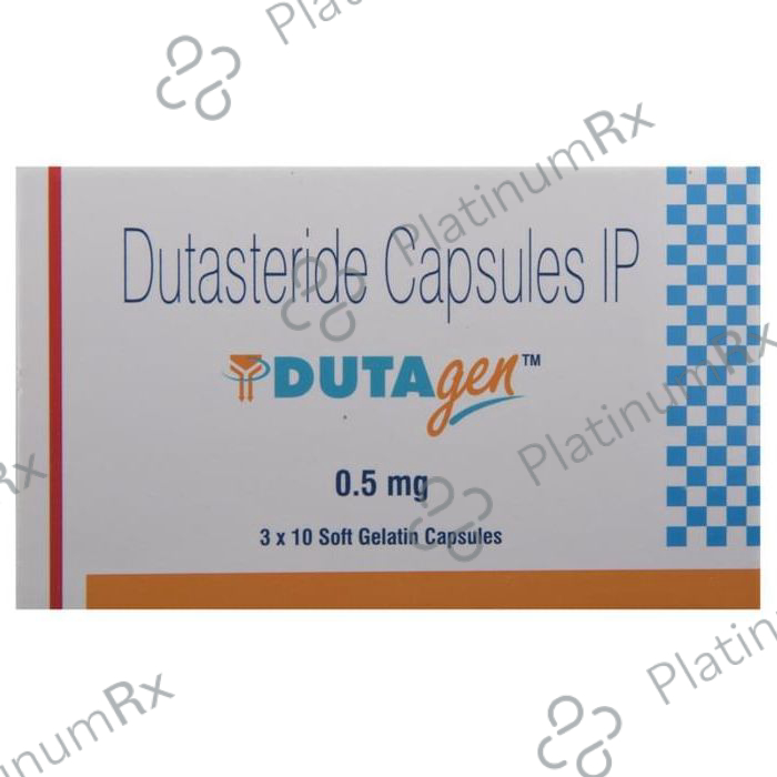 Dutagen 0.5mg Capsule 10s