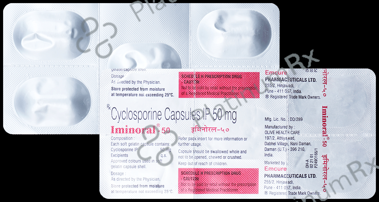 Iminoral 50mg Capsule 5s