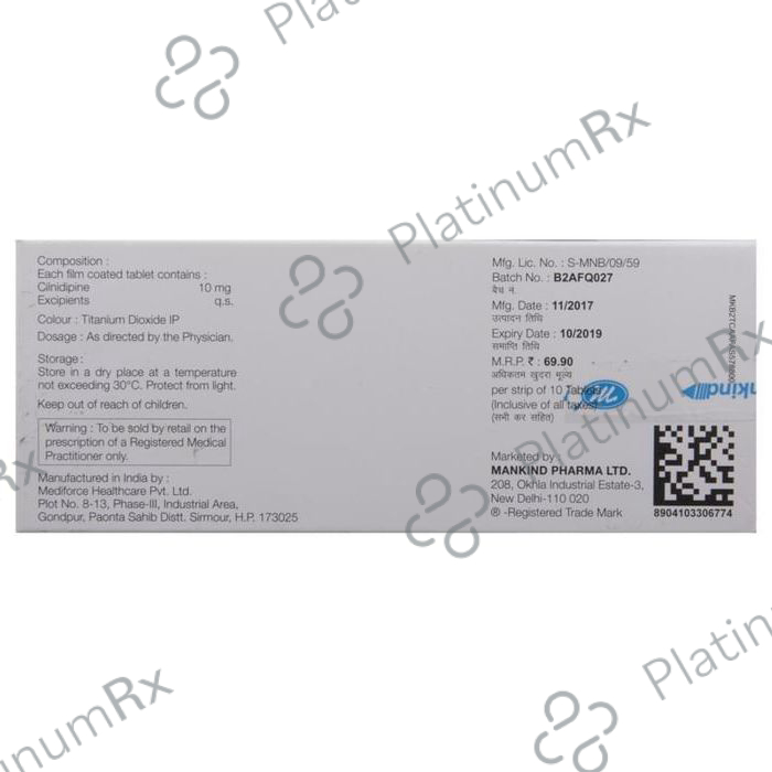 Cilaheart 10 Tablet 10 Tablet