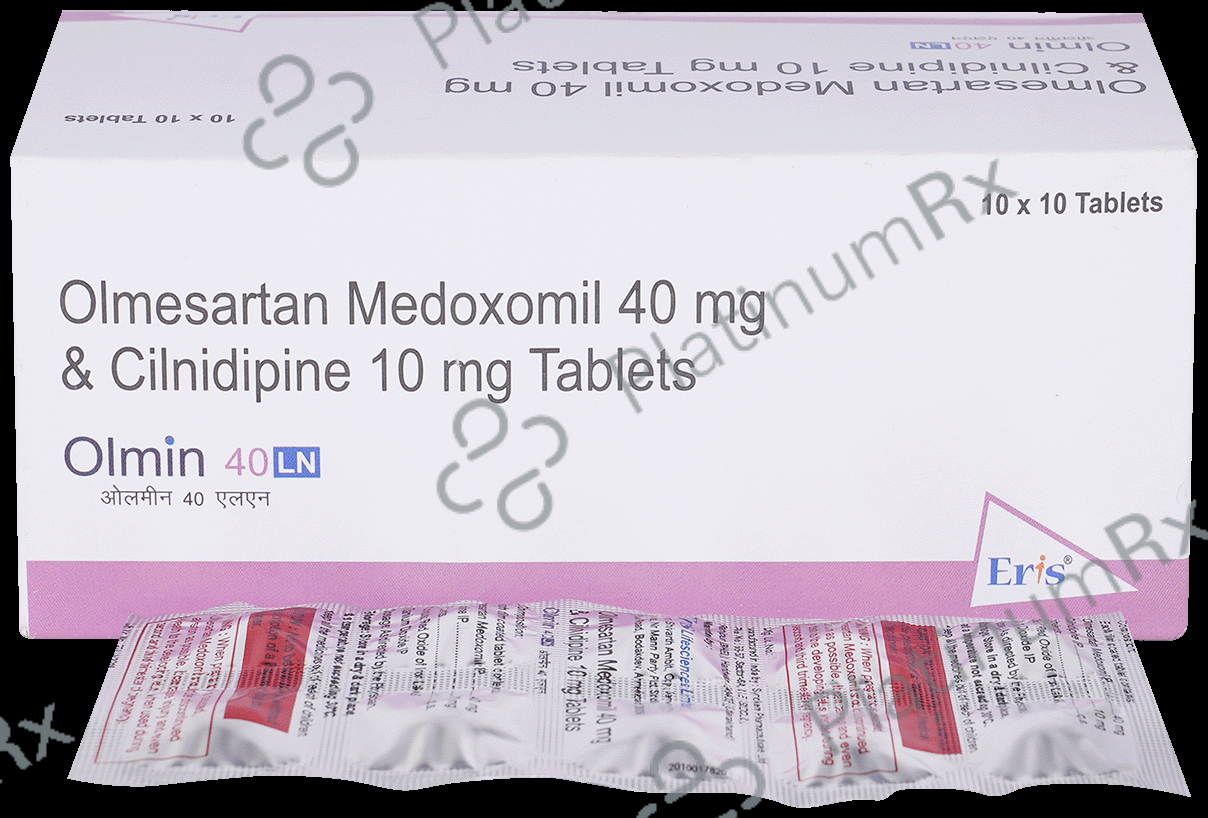 Olmin 40 LN Tablet 10/40mg 10s