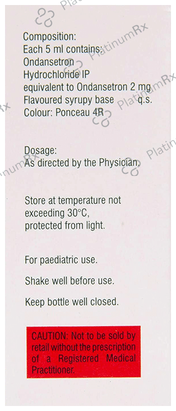 Zofer 2mg Oral Solution 30ml