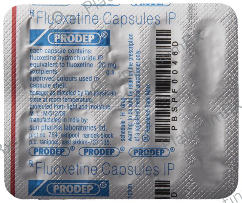 Prodep 20mg Capsule 10s
