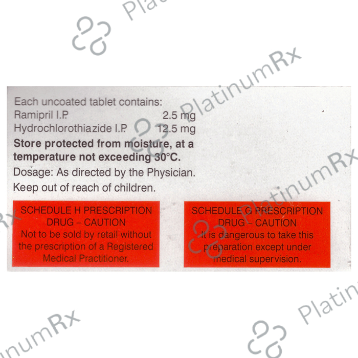 Ramistar H 2.5mg Tablet 15s
