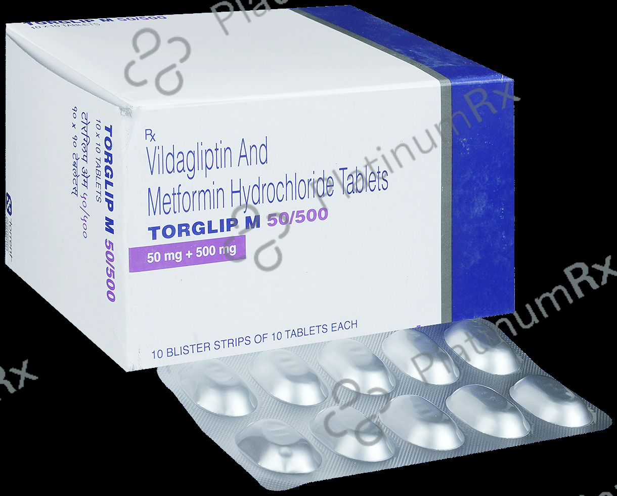 Torglip M 50/500mg Tablet 10s