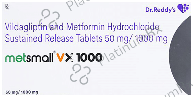 Metsmall VX 1000/50mg Tablet SR 10s