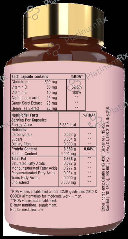 Zeelab Glutathione Skin Illumiantor Capsule